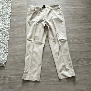 White House black market khaki slim ankle pant